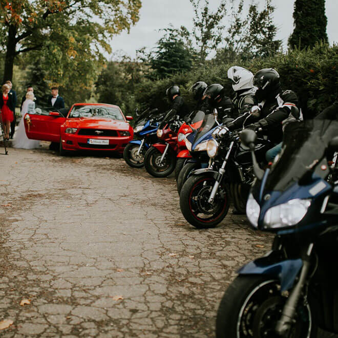 Mustang i motocykle